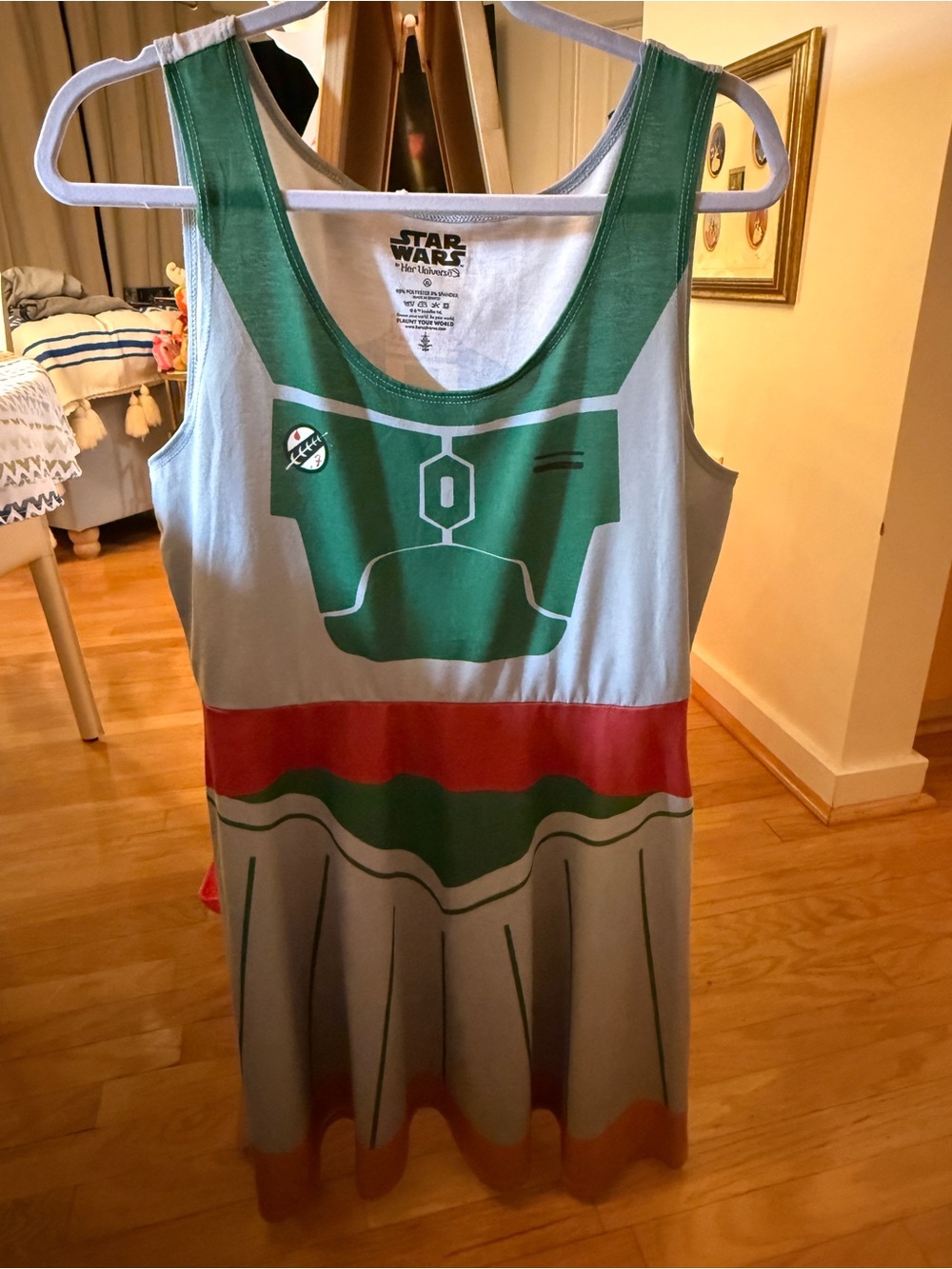 Her Universe Star Wars Boba Fett Costume Tank Dress XL Cosplay Lucasfilm EUC
